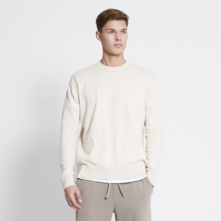 Fine-knit sweater "Ruben" Beige